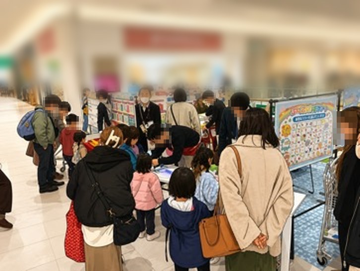 商業施設でのワークショップ開催